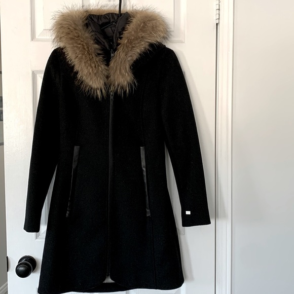 Soia and Kyo black Charlena wool coat - XS - Picture 1 of 7